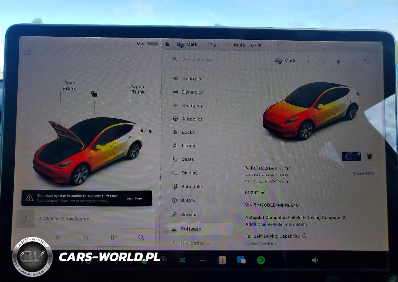2021 Tesla Model Y VIN:5YJYGDEE4MF118540 - 9