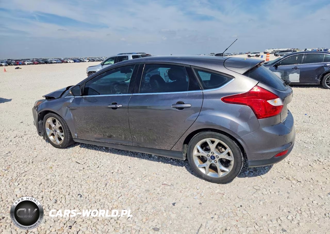 2014 Ford Focus Titanium VIN:1FADP3N28EL253703 - 2