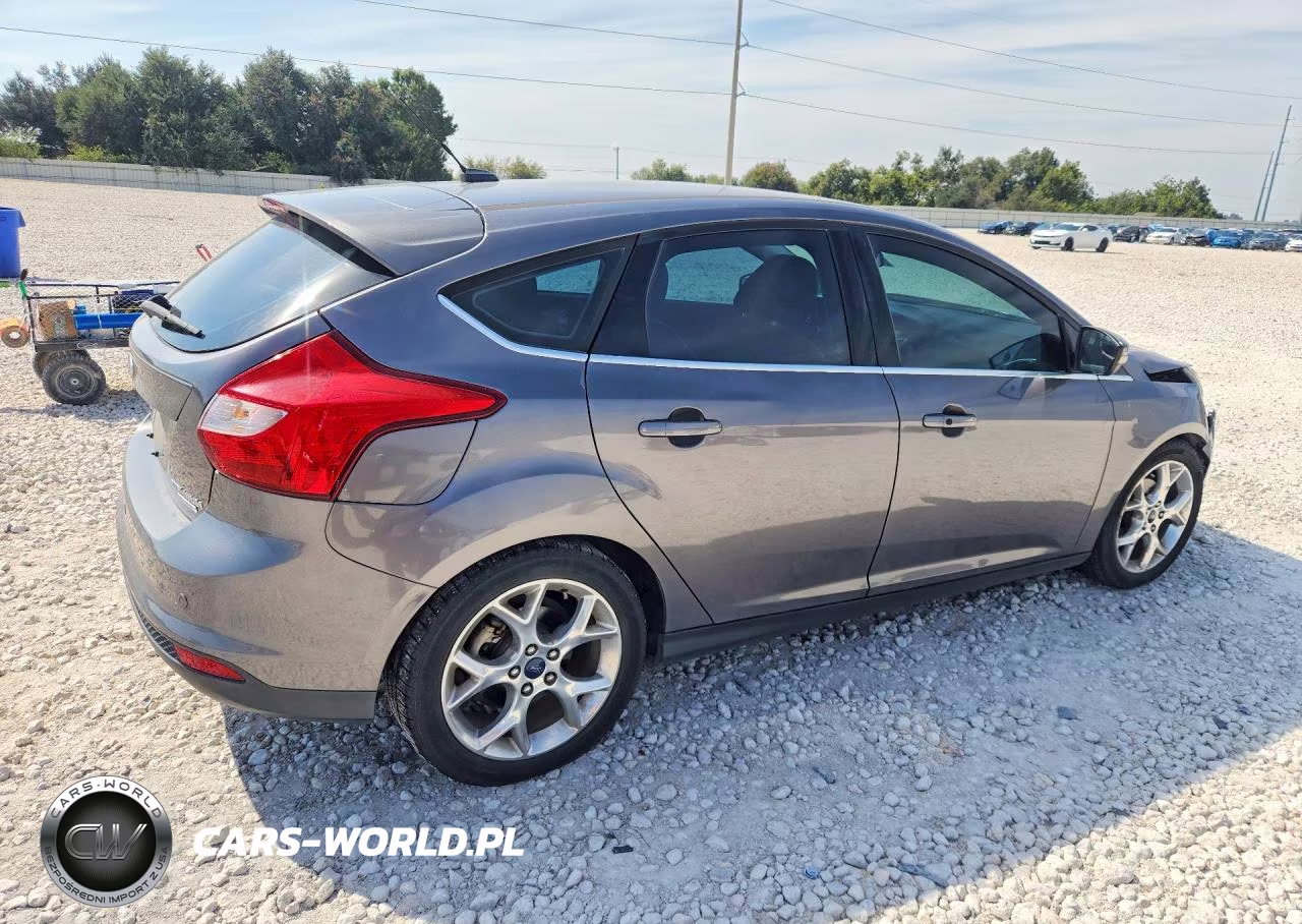 2014 Ford Focus Titanium VIN:1FADP3N28EL253703 - 3