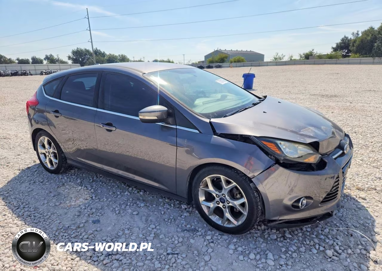 2014 Ford Focus Titanium VIN:1FADP3N28EL253703 - 4
