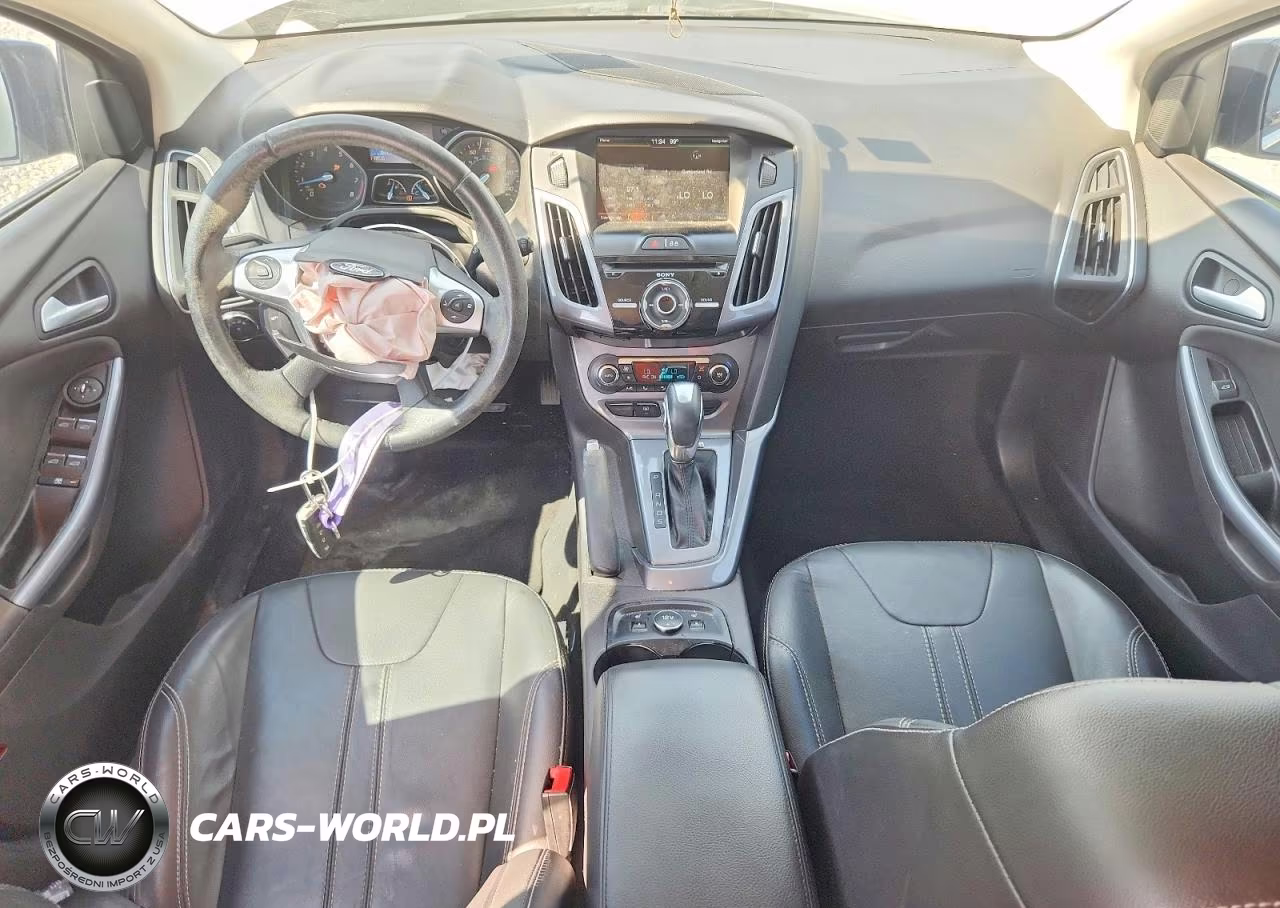 2014 Ford Focus Titanium VIN:1FADP3N28EL253703 - 8