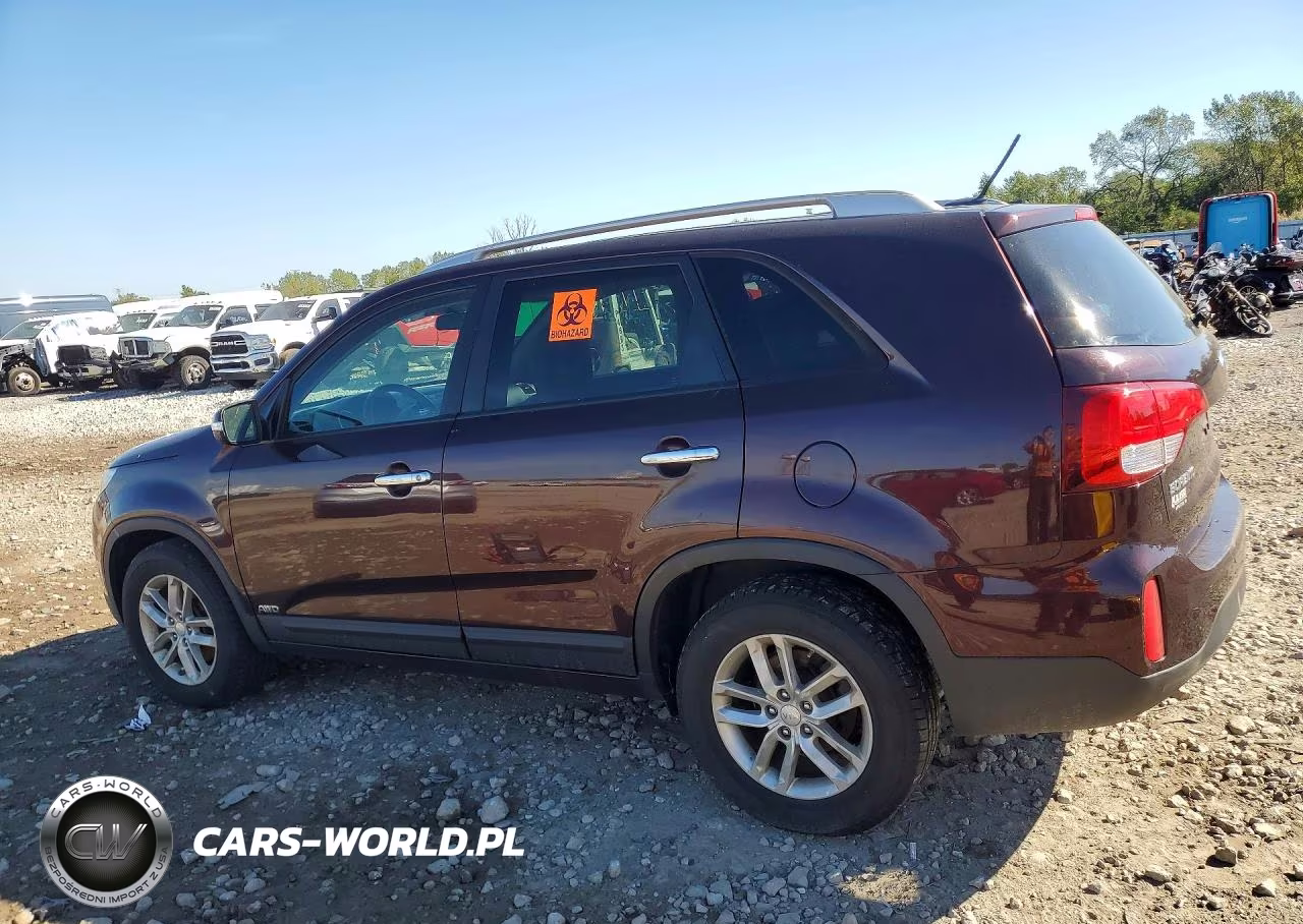 2015 Kia Sorento Lx VIN:5XYKTDA79FG605544 - 2