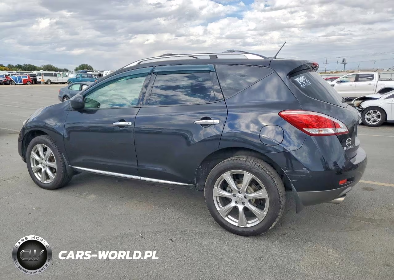 2012 Nissan Murano S VIN:JN8AZ1MW1CW213298 - 2