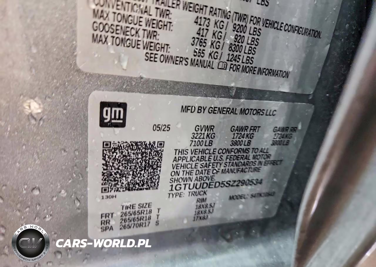 2025 GMC Sierra K1500 Slt VIN:1GTUUDED5SZ290534 - 12