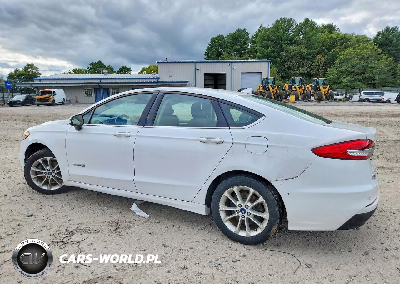 2019 Ford Fusion Se VIN:3FA6P0LU9KR101163 - 2