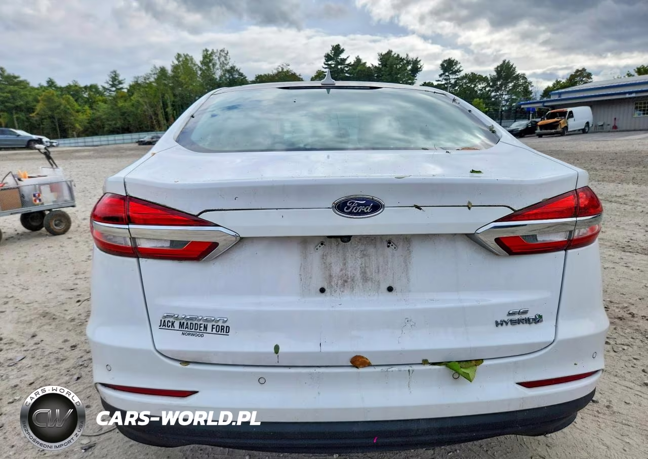 2019 Ford Fusion Se VIN:3FA6P0LU9KR101163 - 6