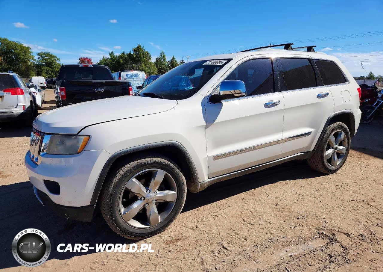 2012 Jeep Grand Cherokee Overland VIN:1C4RJECG5CC162252 - 1