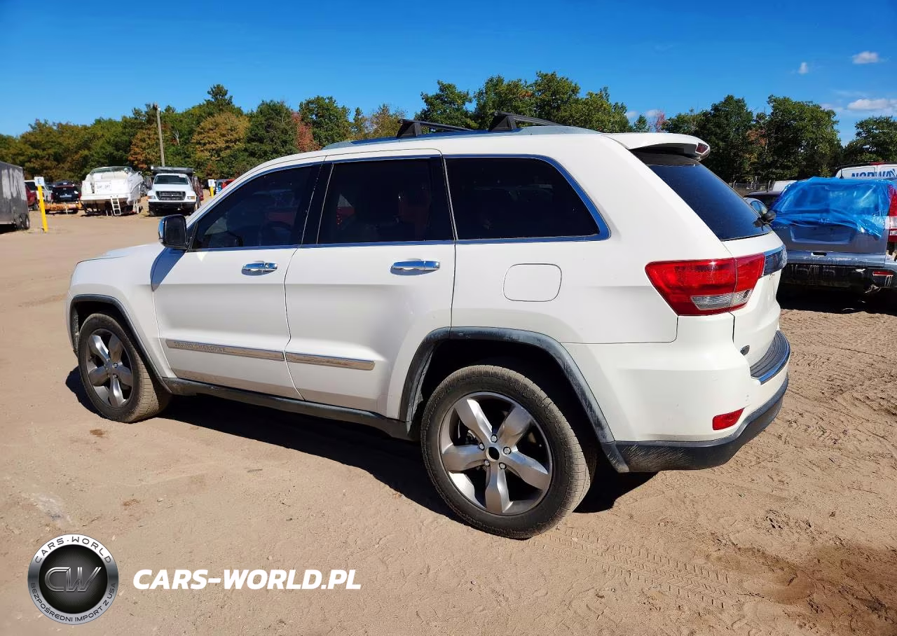 2012 Jeep Grand Cherokee Overland VIN:1C4RJECG5CC162252 - 2