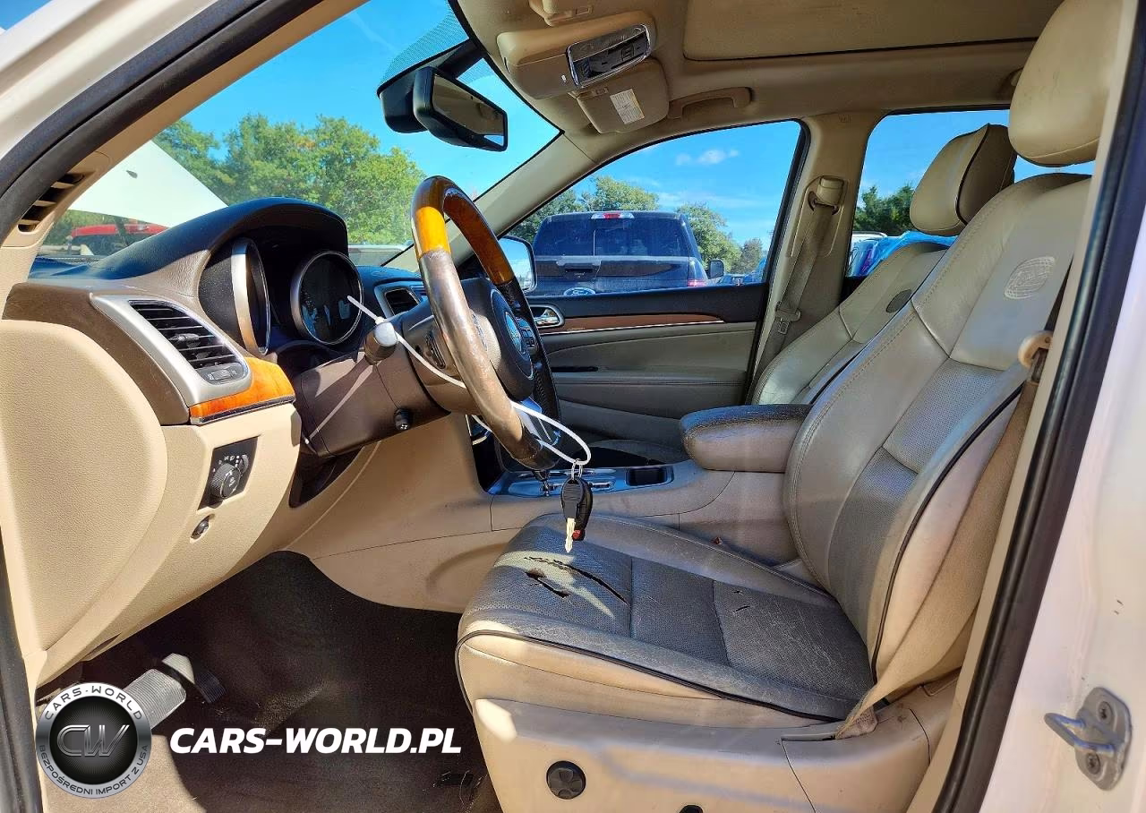 2012 Jeep Grand Cherokee Overland VIN:1C4RJECG5CC162252 - 7