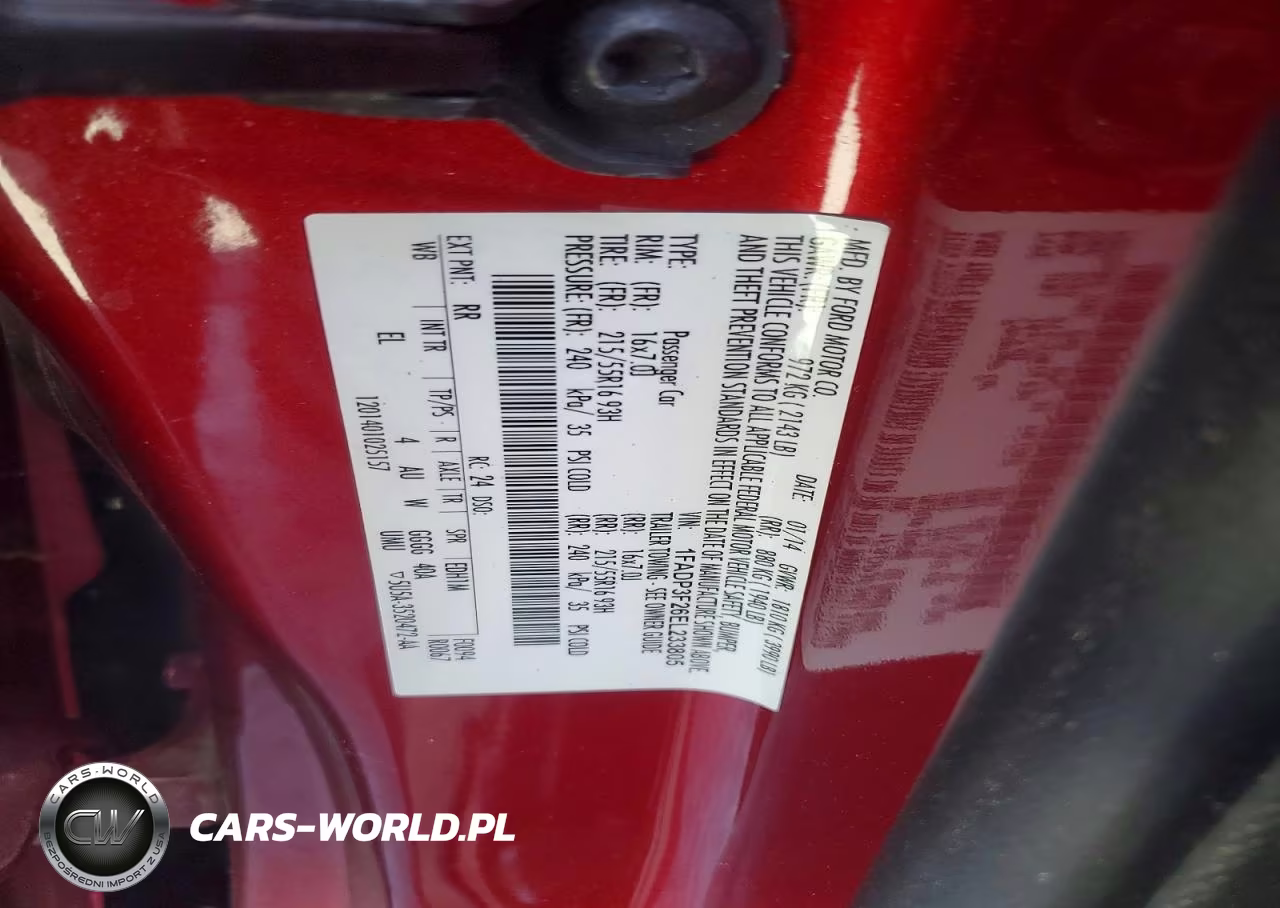 2014 Ford Focus Se VIN:1FADP3F26EL233805 - 12