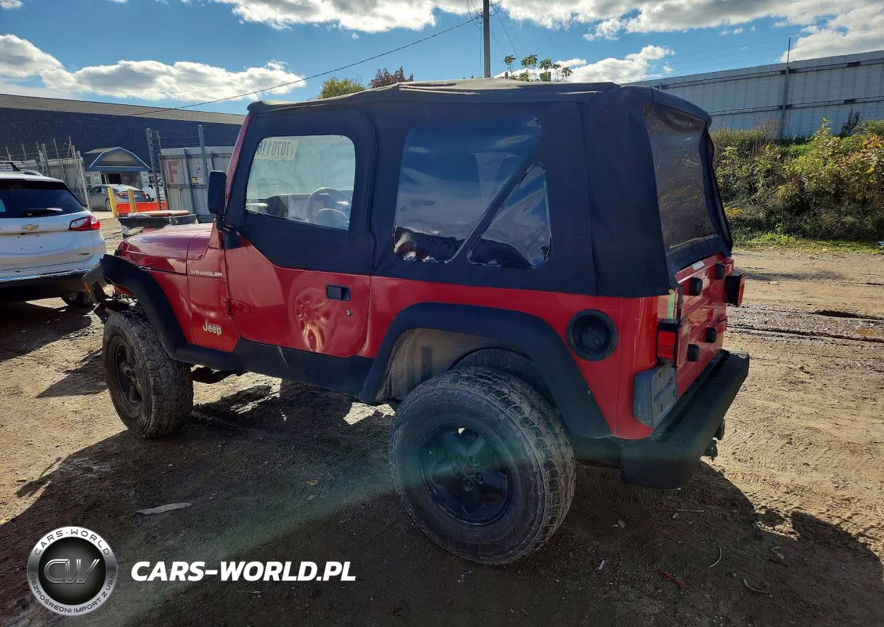 1997 Jeep Wrangler - Tj Se VIN:1J4FY29P4VP412378 - 2
