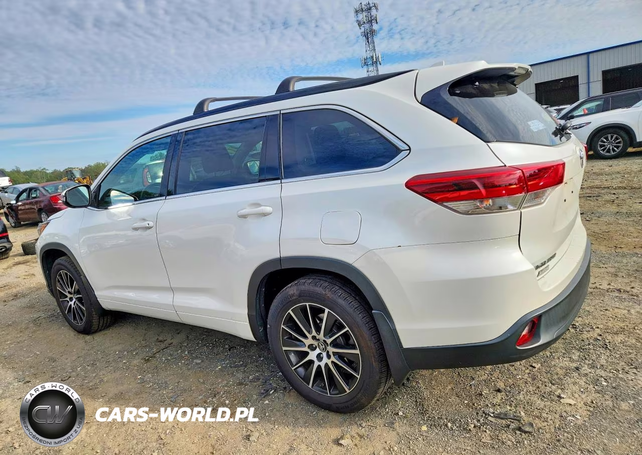 2017 Toyota Highlander Se VIN:5TDJZRFH5HS386239 - 2