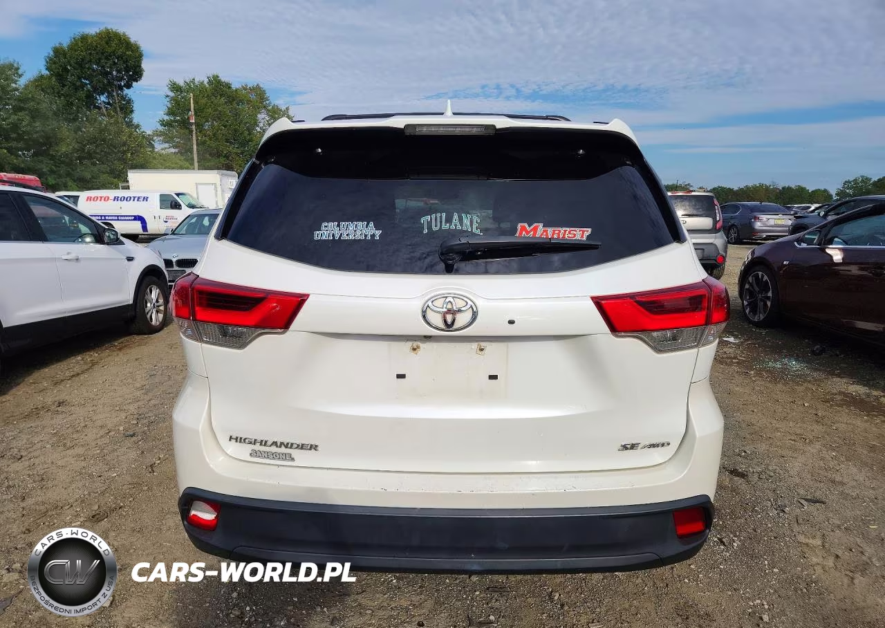 2017 Toyota Highlander Se VIN:5TDJZRFH5HS386239 - 6