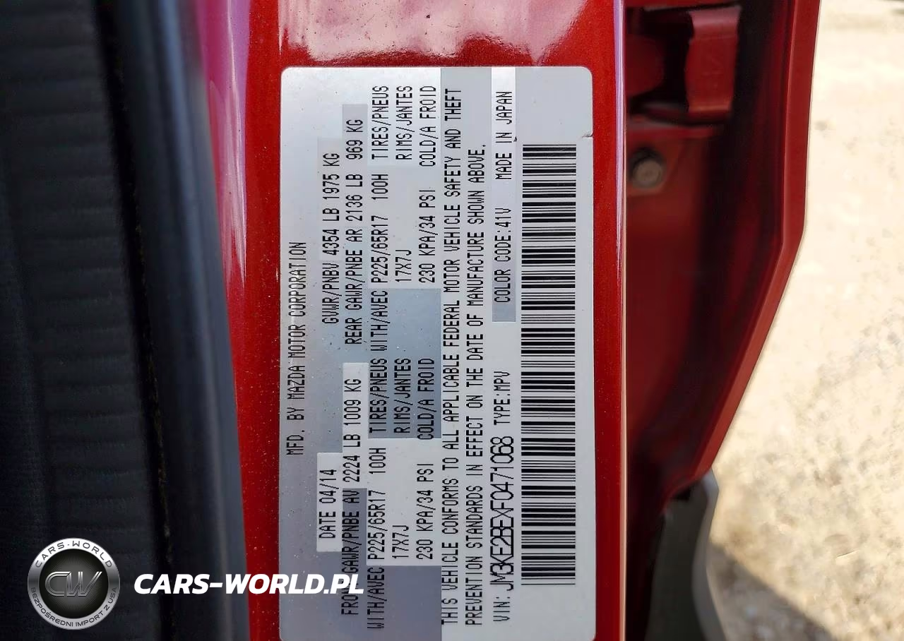 2015 Mazda Cx-5 Sport VIN:JM3KE2BEXF0471068 - 13