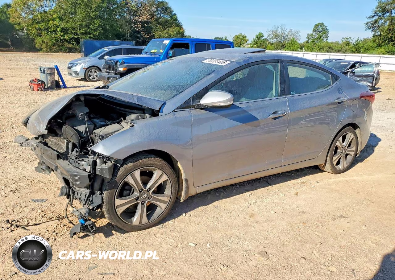 2015 Hyundai Elantra Sport VIN:KMHDH4AHXFU229689 - 1