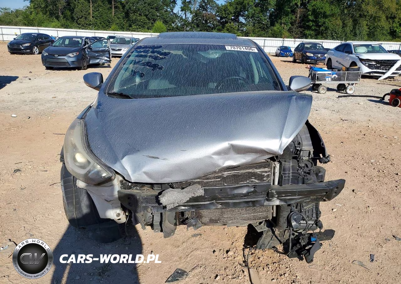 2015 Hyundai Elantra Sport VIN:KMHDH4AHXFU229689 - 5