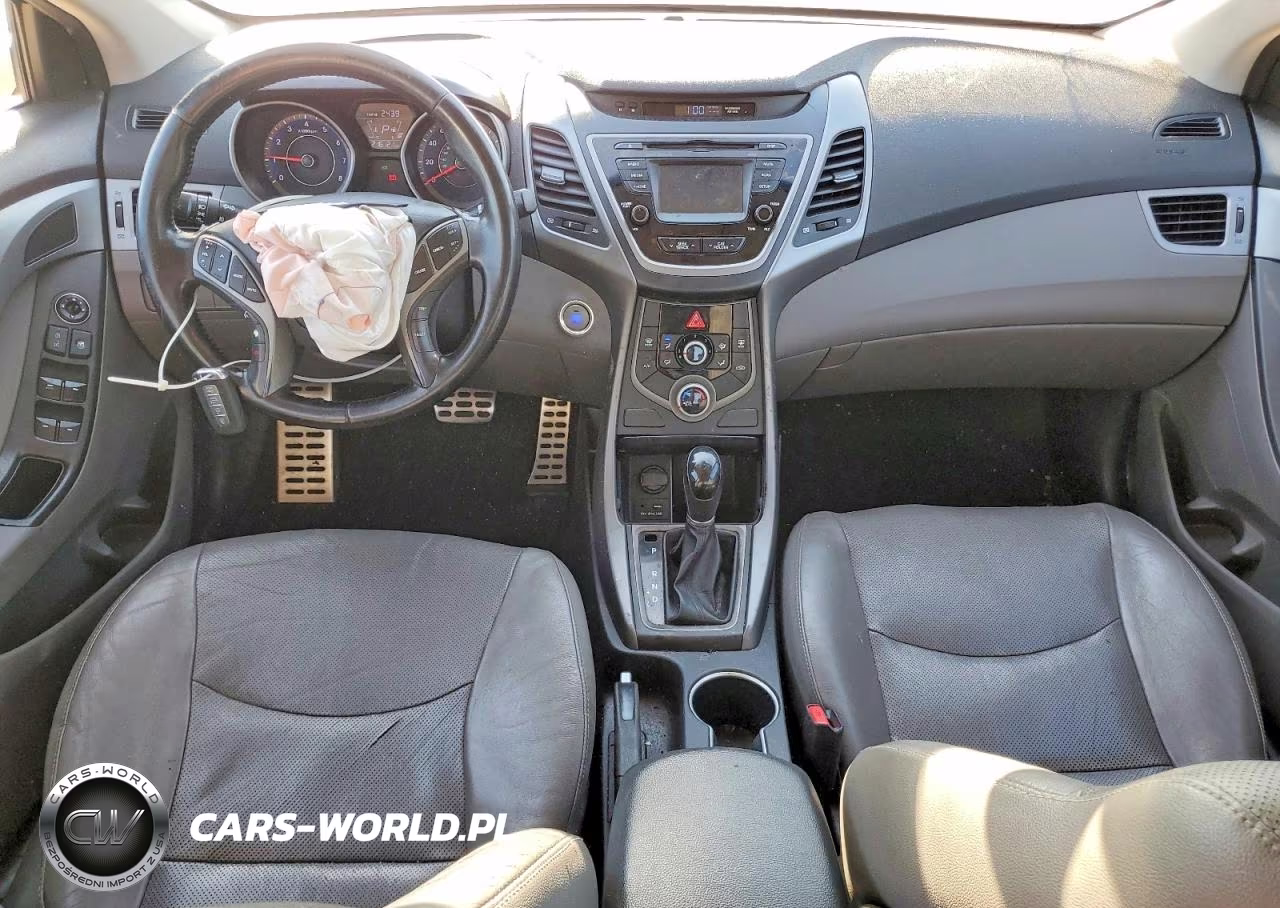 2015 Hyundai Elantra Sport VIN:KMHDH4AHXFU229689 - 8