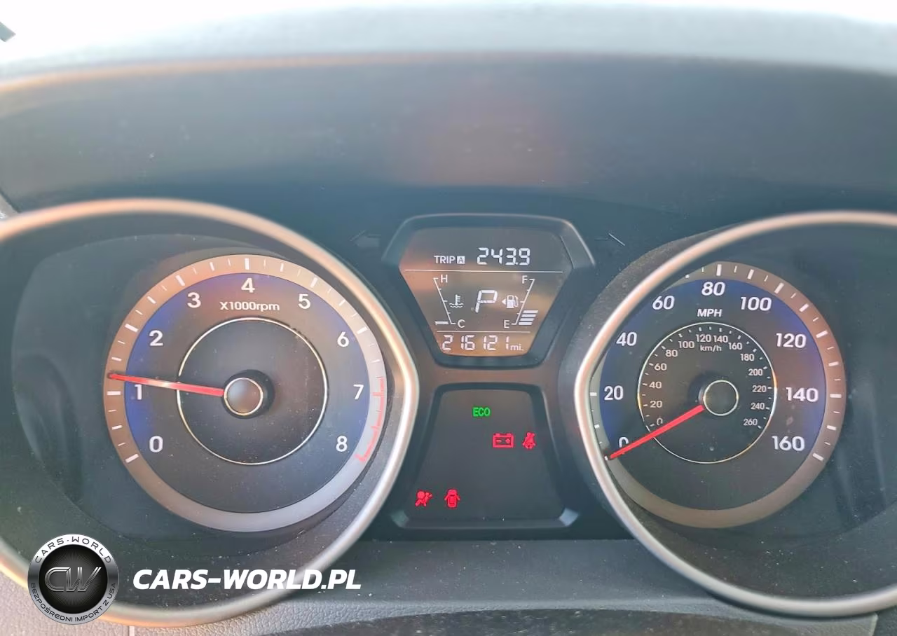 2015 Hyundai Elantra Sport VIN:KMHDH4AHXFU229689 - 9