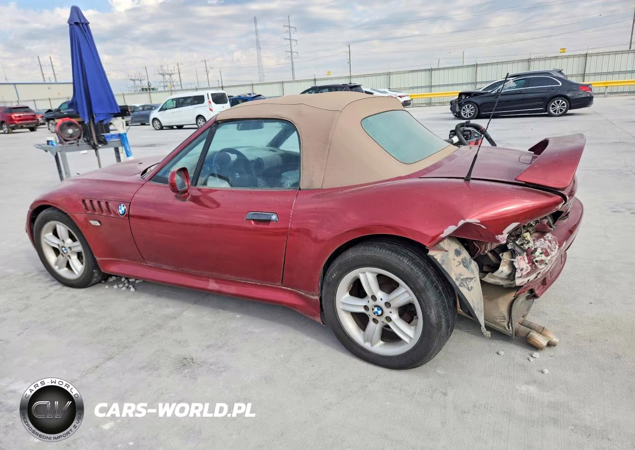 2000 BMW Z3 2.3 VIN:WBACH9348YLM91742 - 2