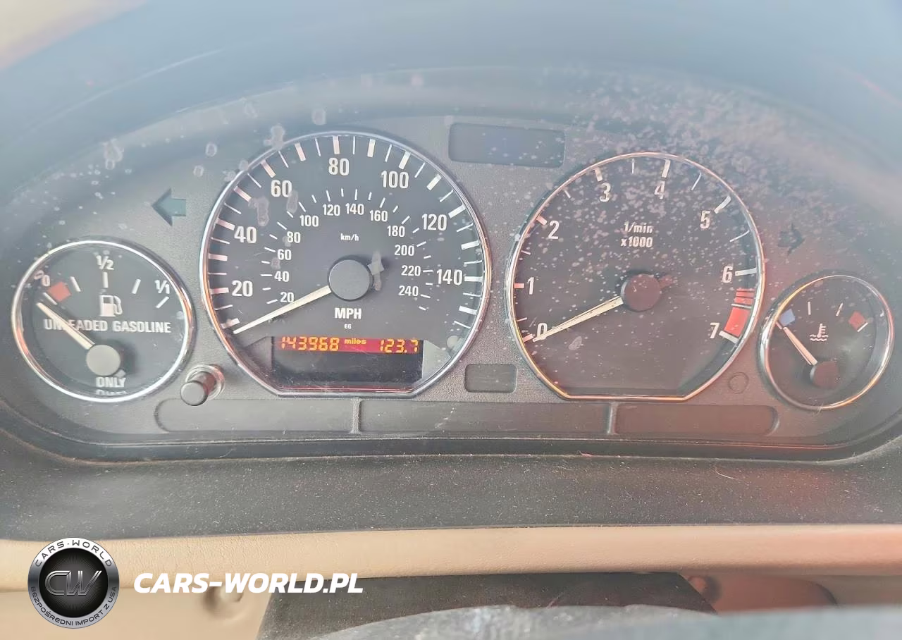 2000 BMW Z3 2.3 VIN:WBACH9348YLM91742 - 9