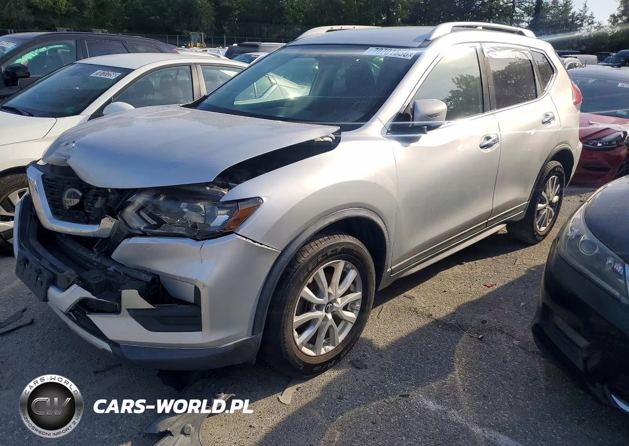 2018 Nissan Rogue Sv VIN:KNMAT2MT8JP510570 - 1