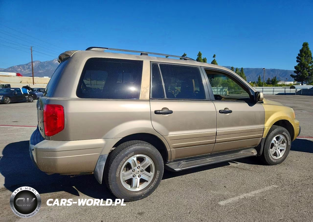 2003 Honda Pilot Exl VIN:2HKYF18513H545168 - 3