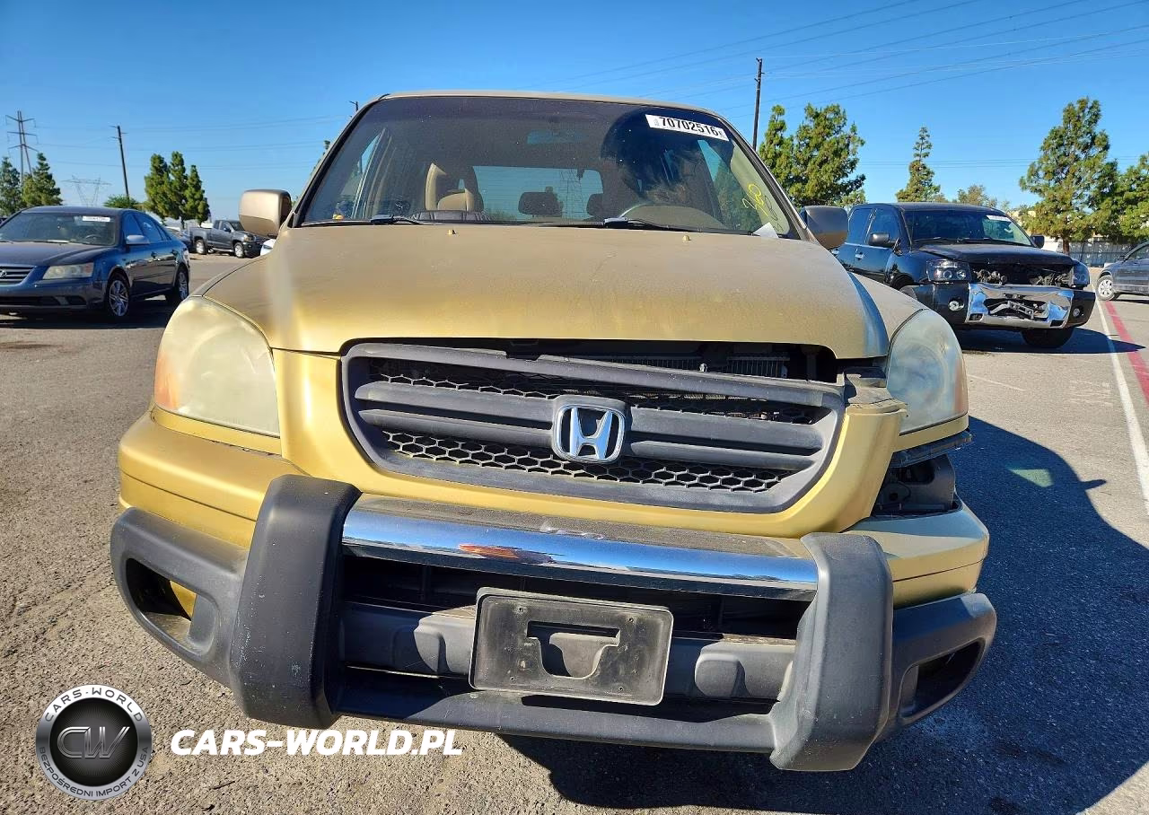 2003 Honda Pilot Exl VIN:2HKYF18513H545168 - 5