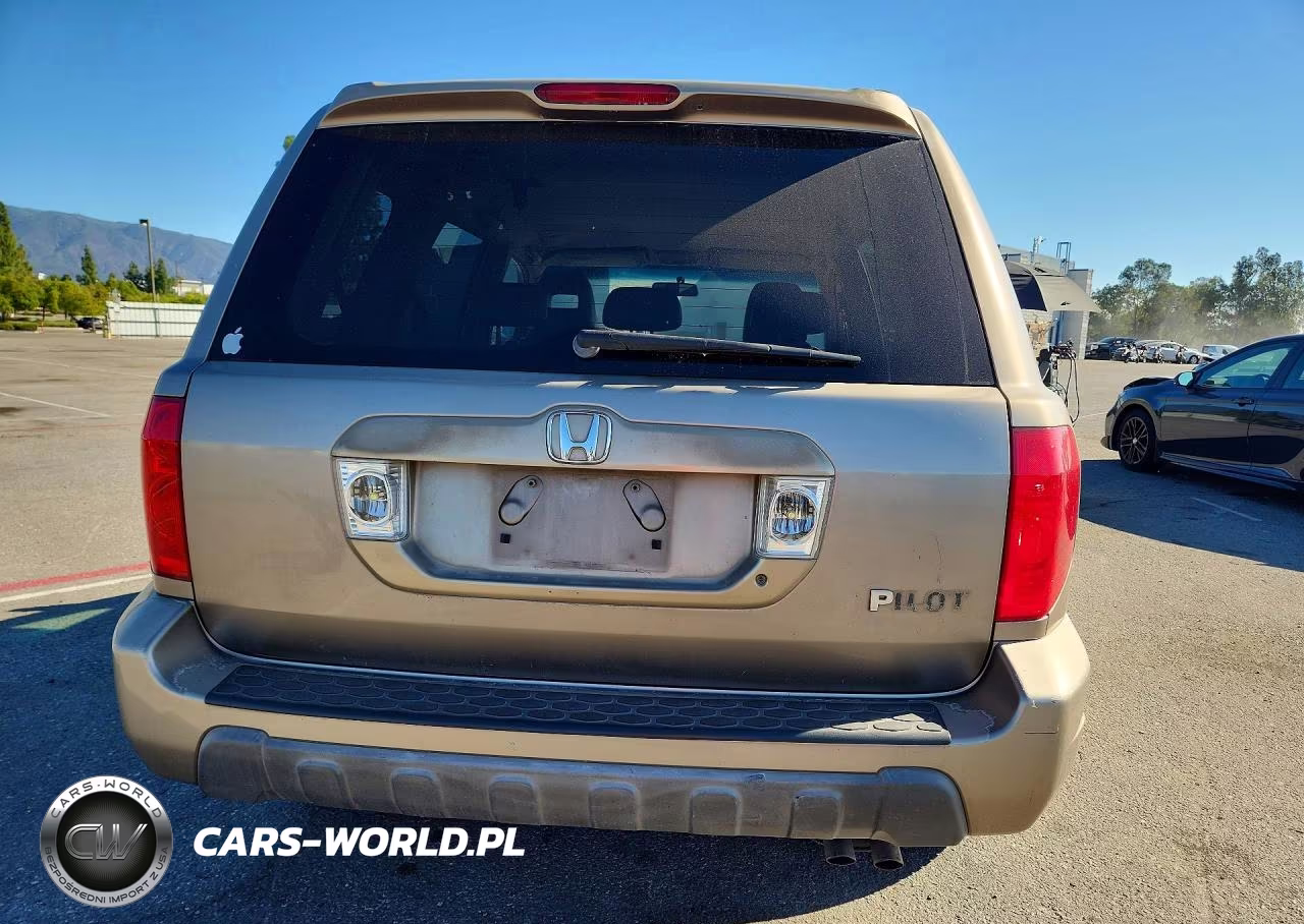 2003 Honda Pilot Exl VIN:2HKYF18513H545168 - 6