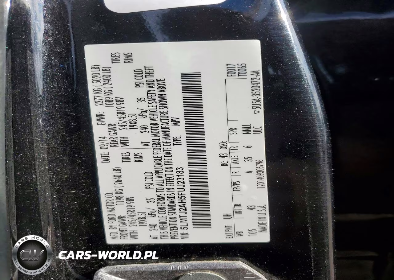 2015 Lincoln Mkc VIN:5LMTJ2AH5FUJ23183 - 13