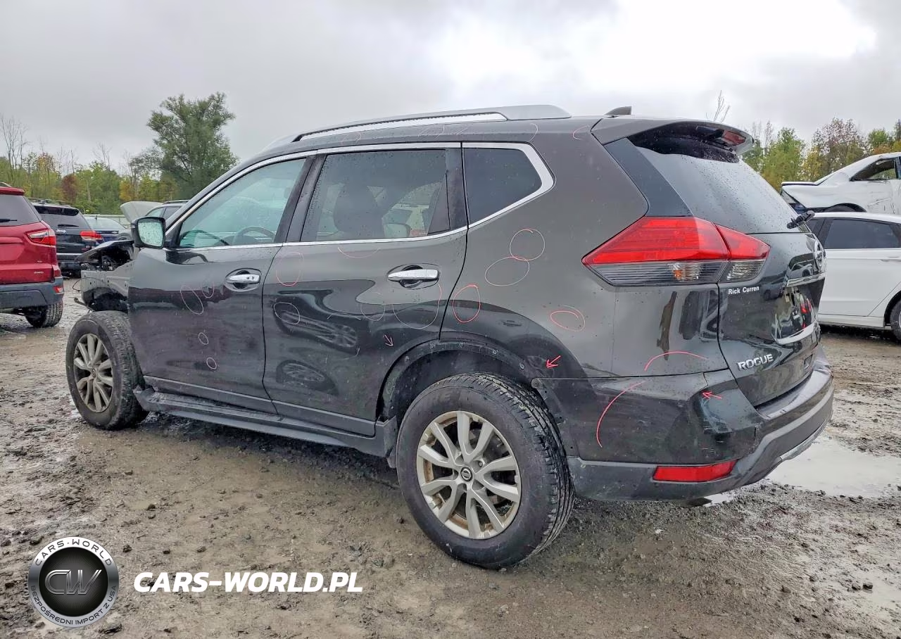 2017 Nissan Rogue Sv VIN:KNMAT2MV6HP565918 - 2