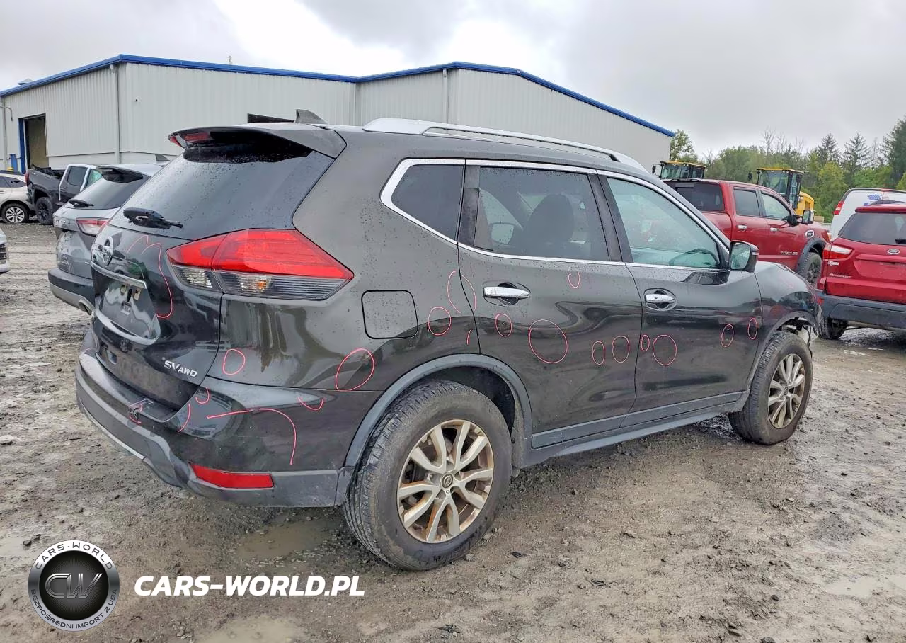 2017 Nissan Rogue Sv VIN:KNMAT2MV6HP565918 - 3
