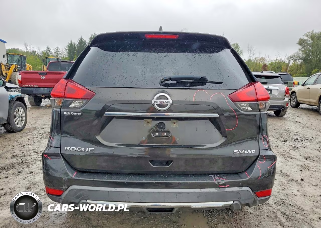 2017 Nissan Rogue Sv VIN:KNMAT2MV6HP565918 - 6