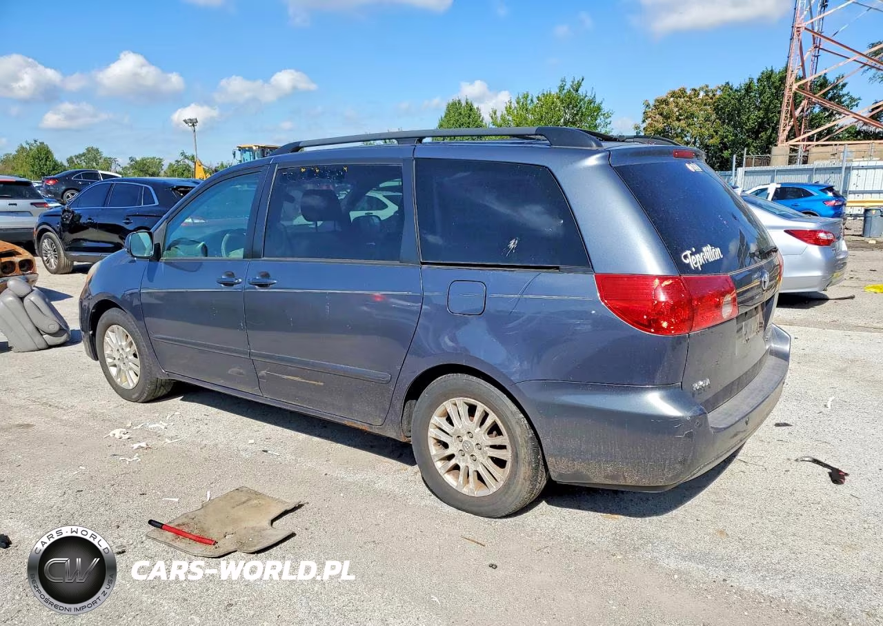2008 Toyota Sienna Xle VIN:5TDZK22C48S127797 - 2