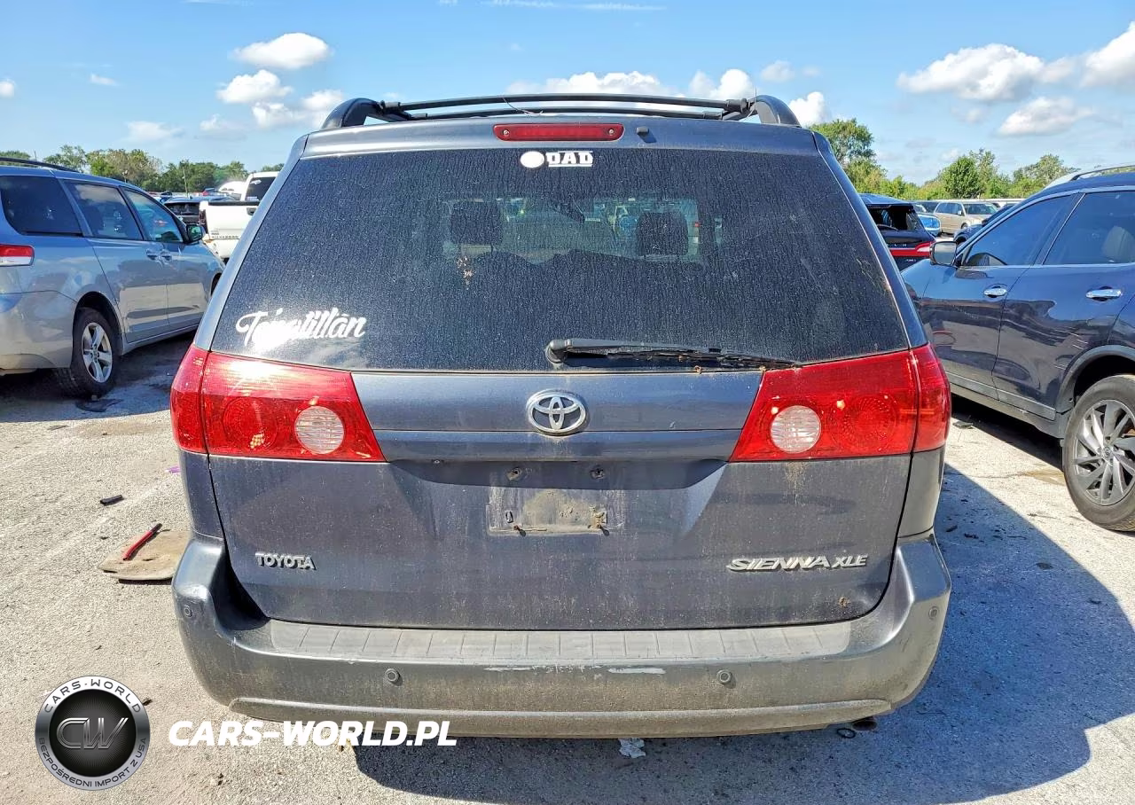 2008 Toyota Sienna Xle VIN:5TDZK22C48S127797 - 6