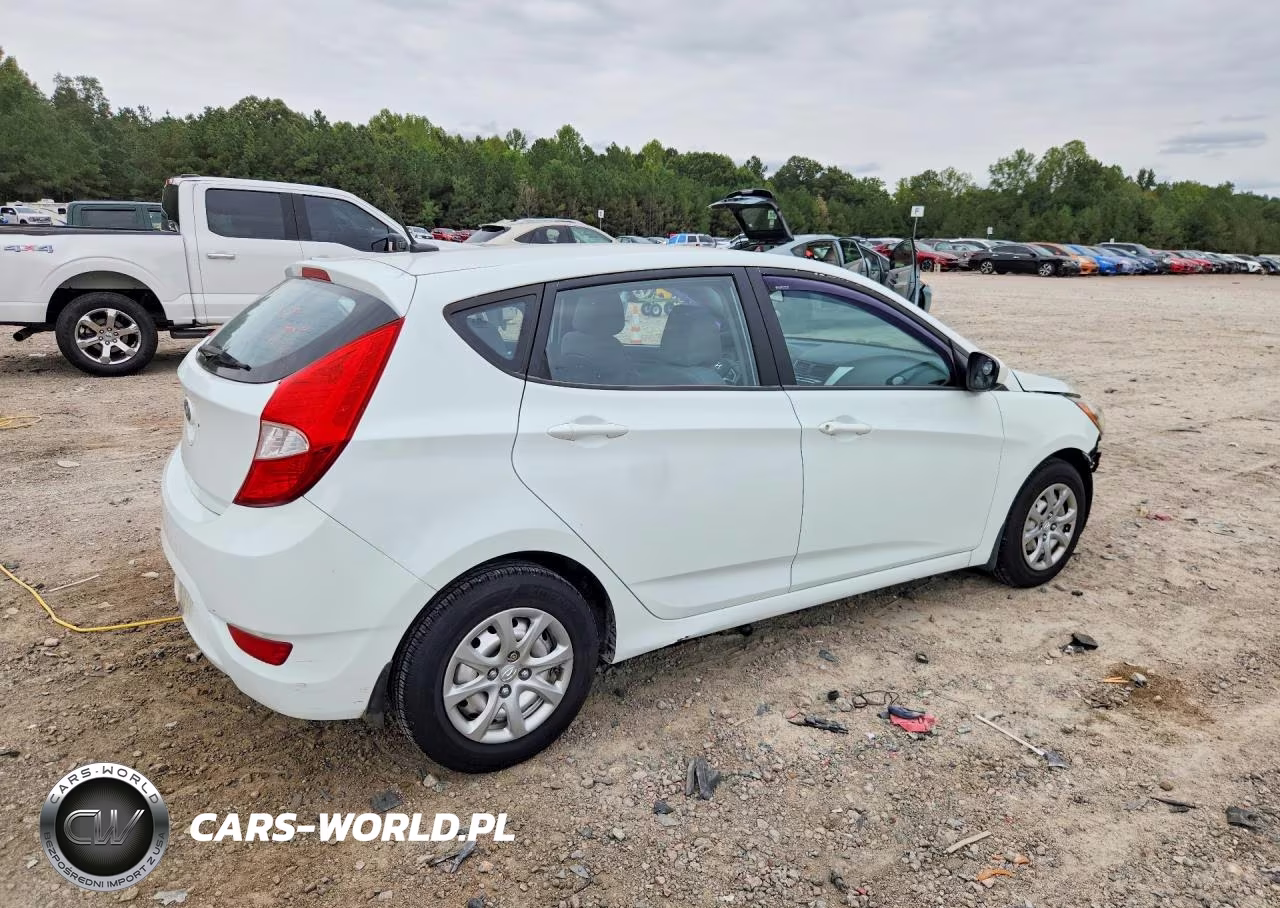 2013 Hyundai Accent Gs VIN:KMHCT5AEXDU121169 - 3