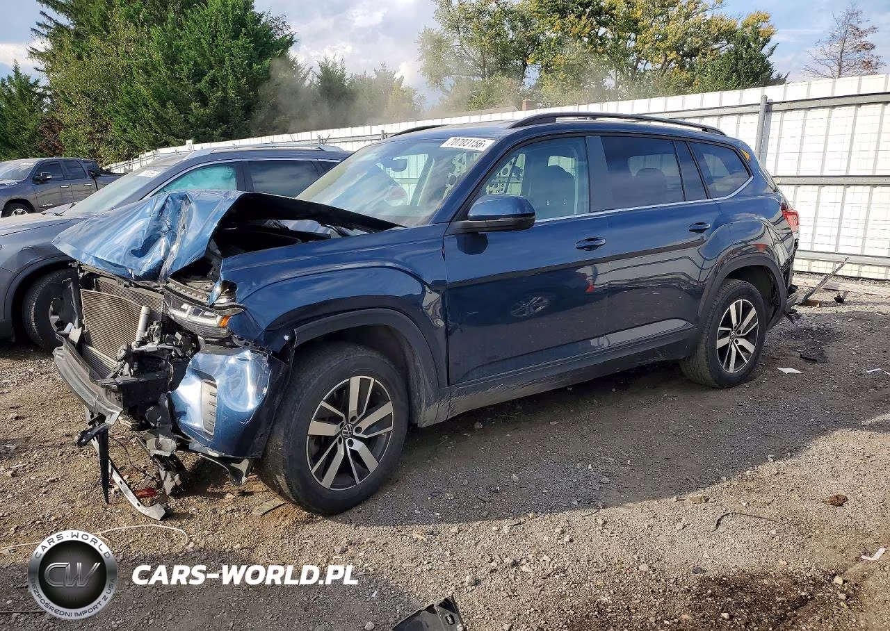 2021 Volkswagen Atlas Se VIN:1V2LP2CA1MC545569 - 1