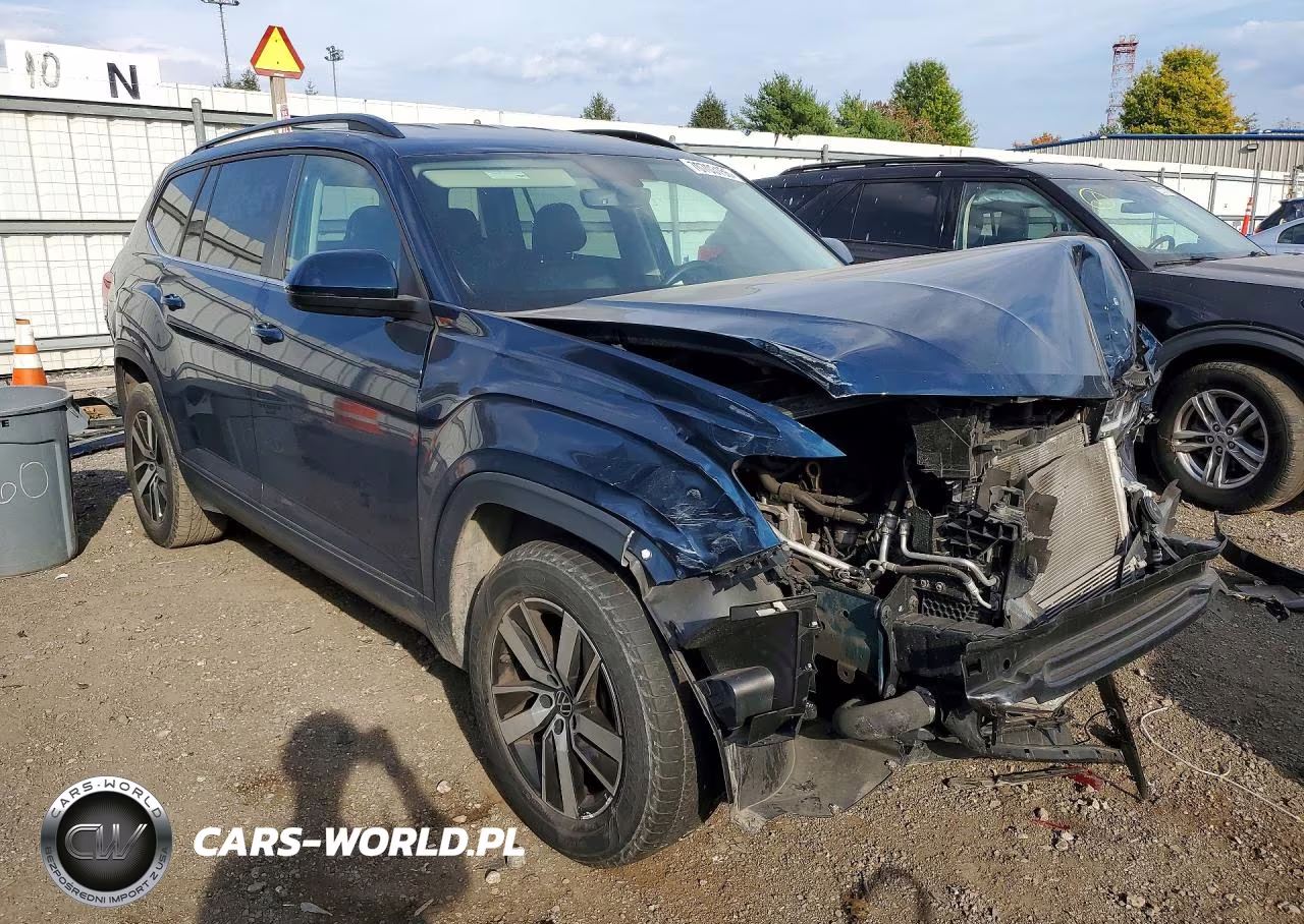 2021 Volkswagen Atlas Se VIN:1V2LP2CA1MC545569 - 4