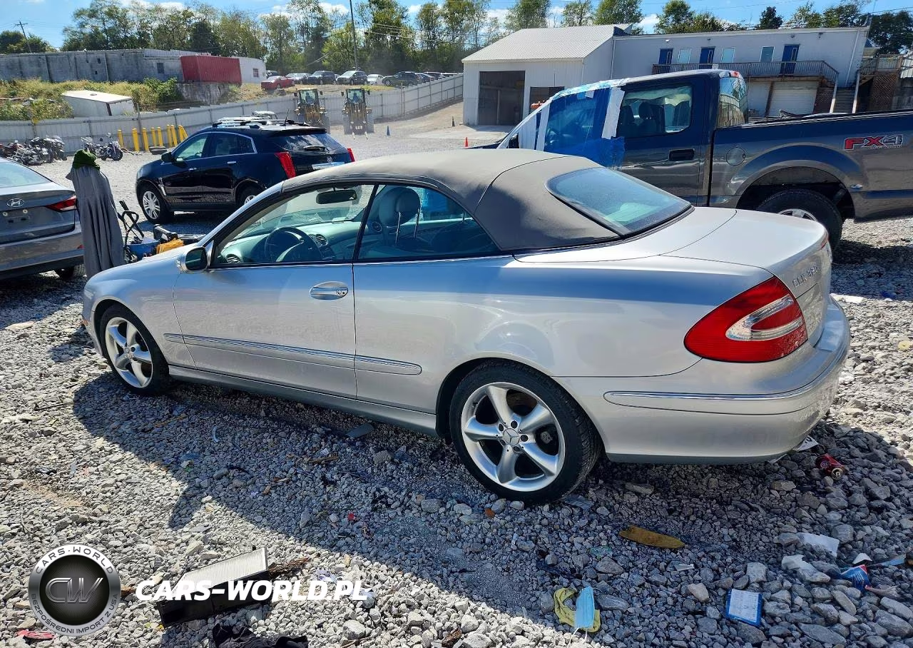 2005 Mercedes-Benz Clk 320 VIN:WDBTK65G75T050348 - 2