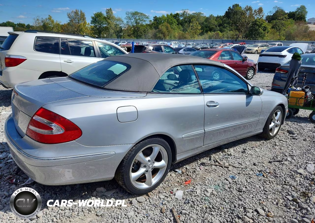 2005 Mercedes-Benz Clk 320 VIN:WDBTK65G75T050348 - 3