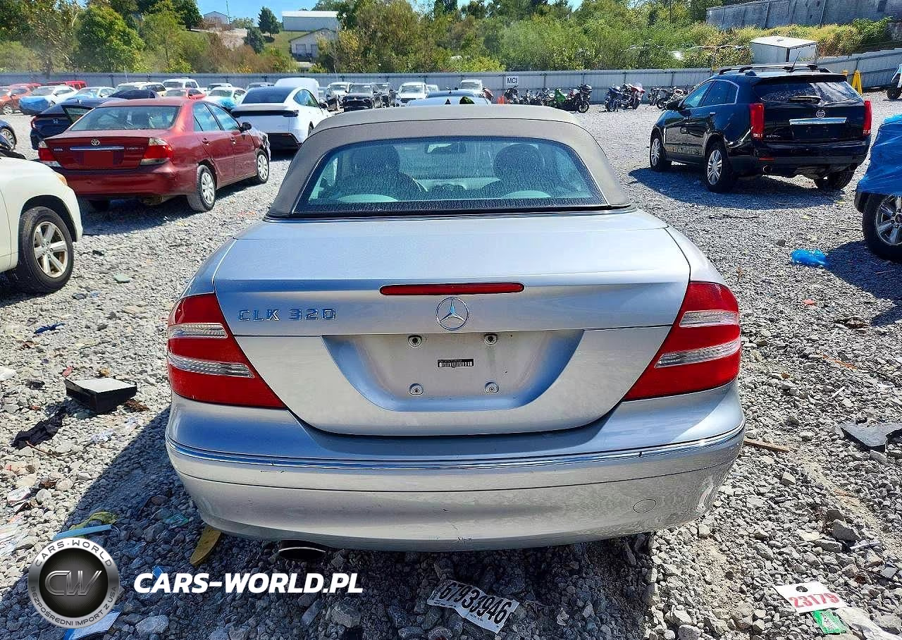 2005 Mercedes-Benz Clk 320 VIN:WDBTK65G75T050348 - 6