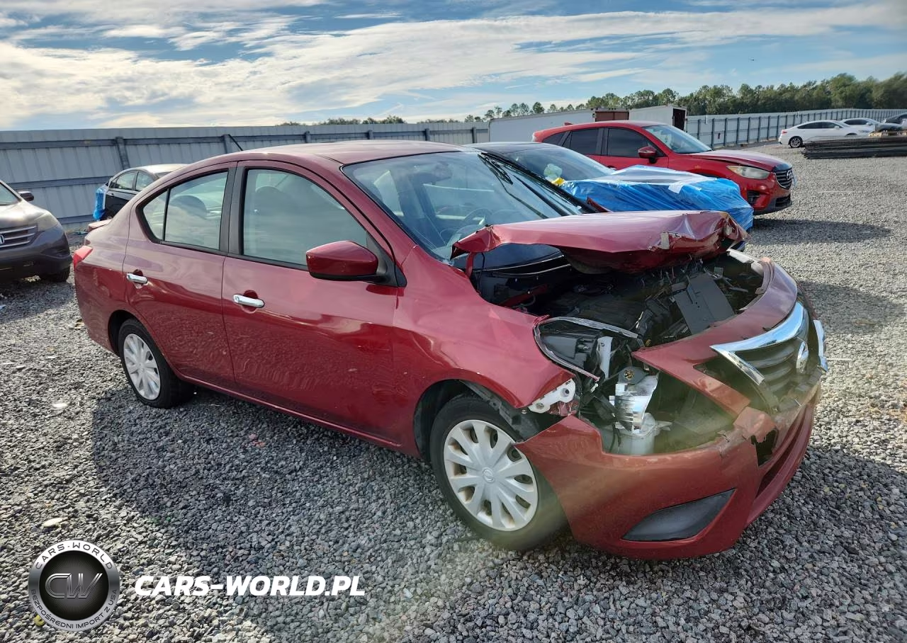 2019 Nissan Versa Sv VIN:3N1CN7AP5KL877711 - 4