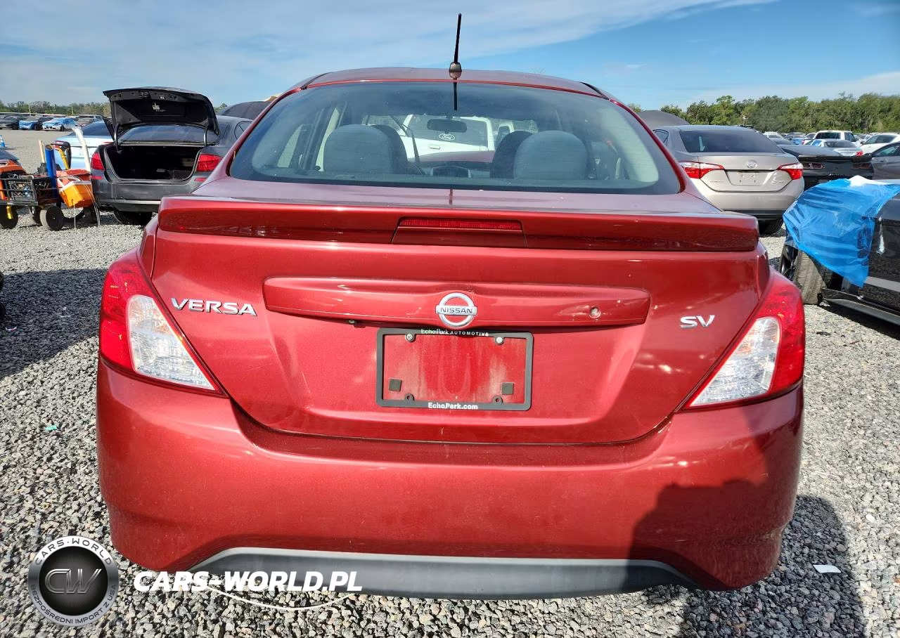 2019 Nissan Versa Sv VIN:3N1CN7AP5KL877711 - 6