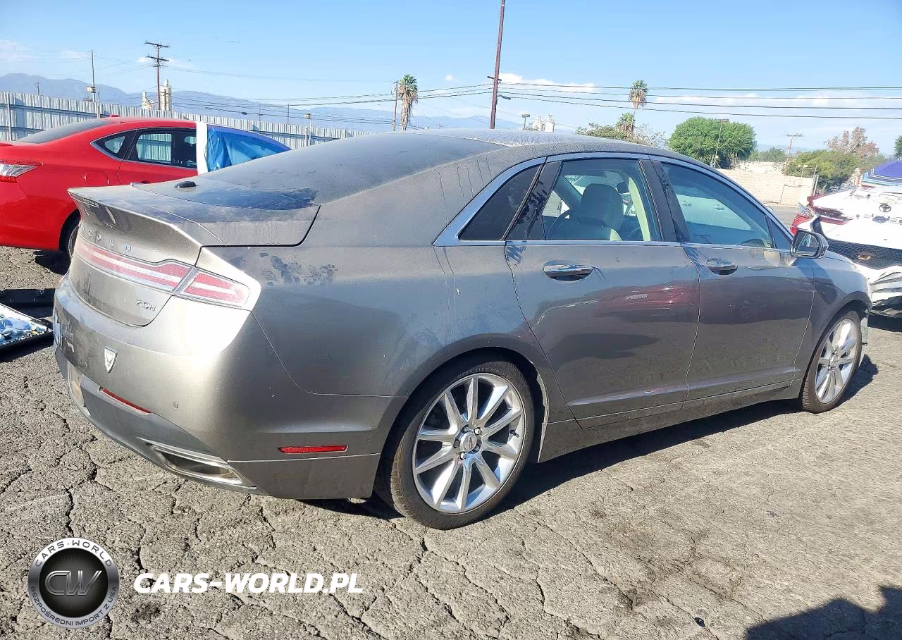 2015 Lincoln Mkz Hybrid VIN:3LN6L2LU7FR626922 - 3