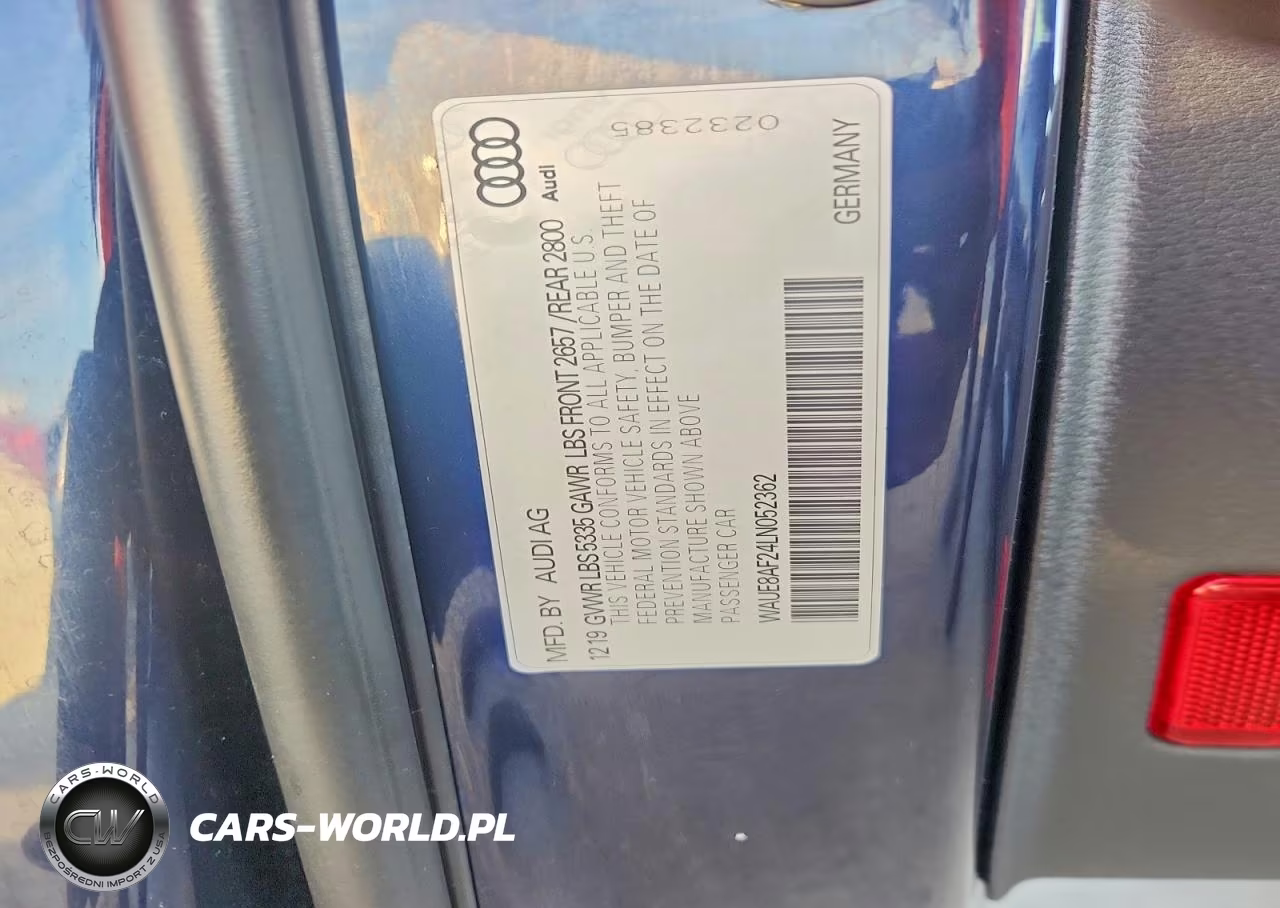 2020 Audi A6 Premium Plus VIN:WAUE8AF24LN052362 - 12