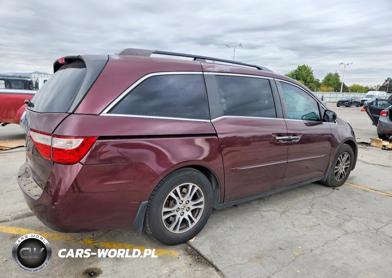 2011 Honda Odyssey Exl VIN:5FNRL5H61BB083897 - 3