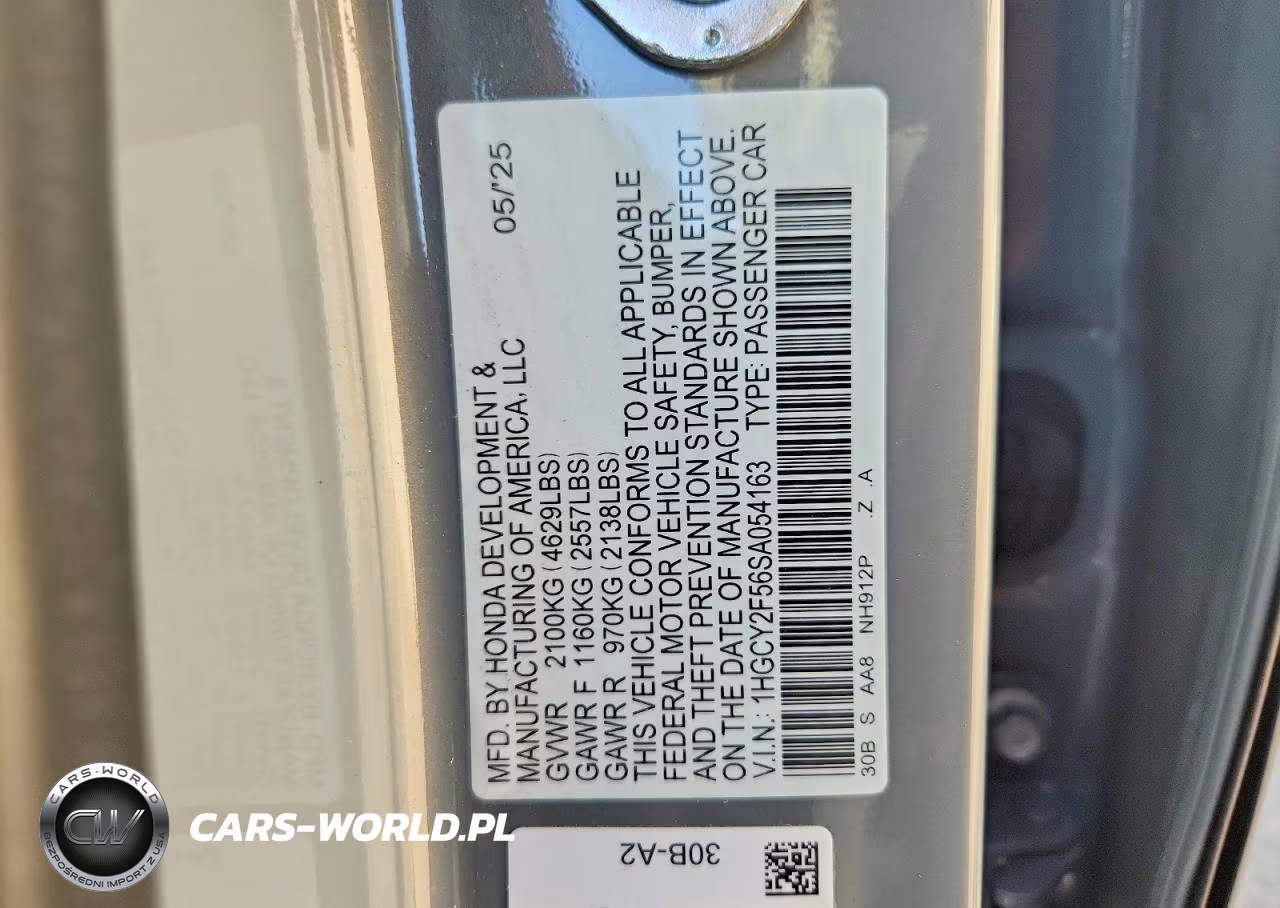 2025 Honda Accord Hybrid Sport VIN:1HGCY2F56SA054163 - 13