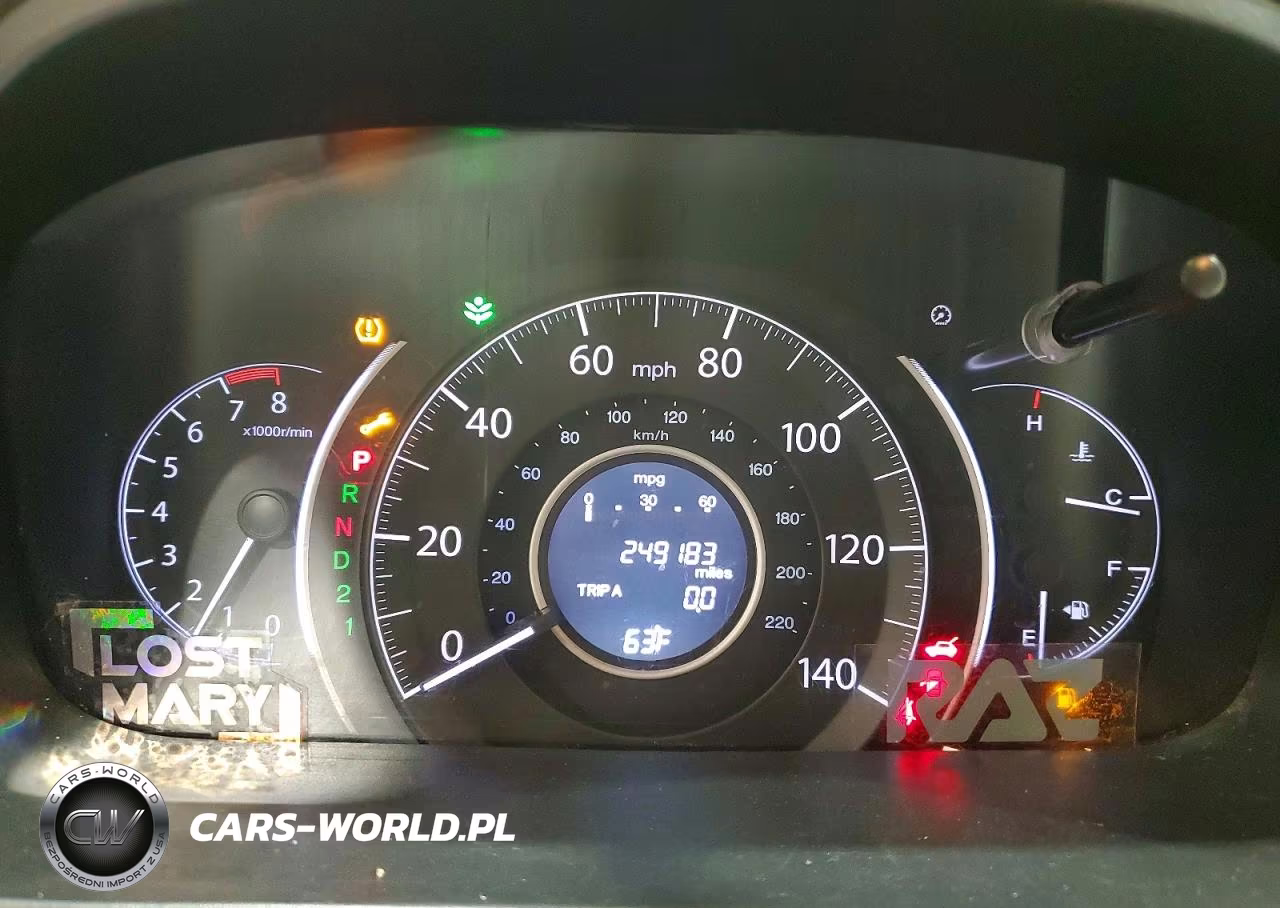 2012 Honda Cr-V Exl VIN:5J6RM4H72CL038282 - 9
