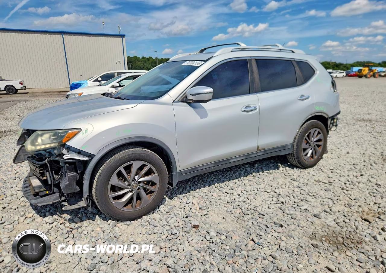 2016 Nissan Rogue Sl VIN:5N1AT2MT5GC777192 - 1