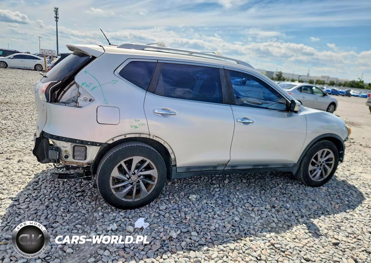 2016 Nissan Rogue Sl VIN:5N1AT2MT5GC777192 - 3