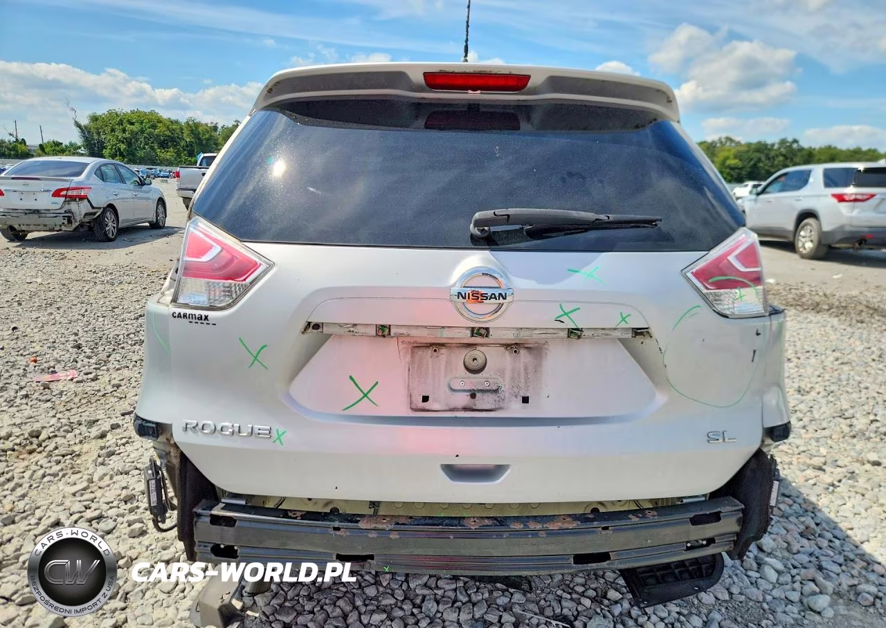 2016 Nissan Rogue Sl VIN:5N1AT2MT5GC777192 - 6